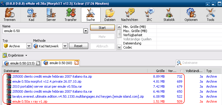 EMULE 0 47C GRATIS SCARICA